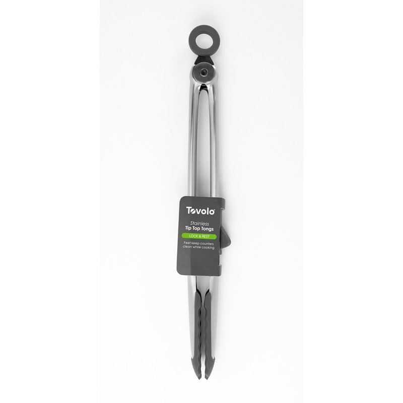 Tip Top Spectrum Diversified Kitchen Tong, Charcoal