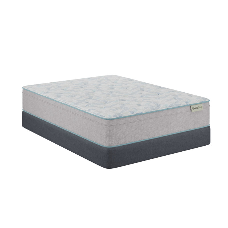 Slumberscape 12.25" Medium Euro Top Mattress Set with Standard Profile 9" Foundation, King
