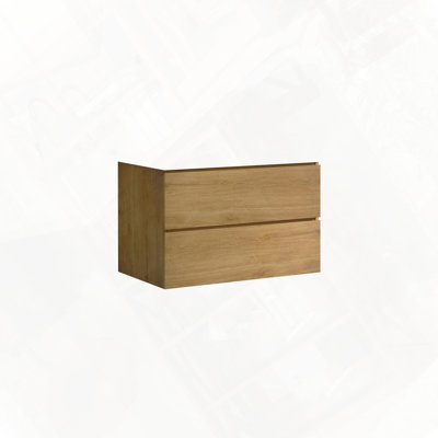 Armoire murale avec deux tiroirs pré-assemblés