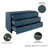 Commode double 6 tiroirs l 55,11 po Wendee-86778329