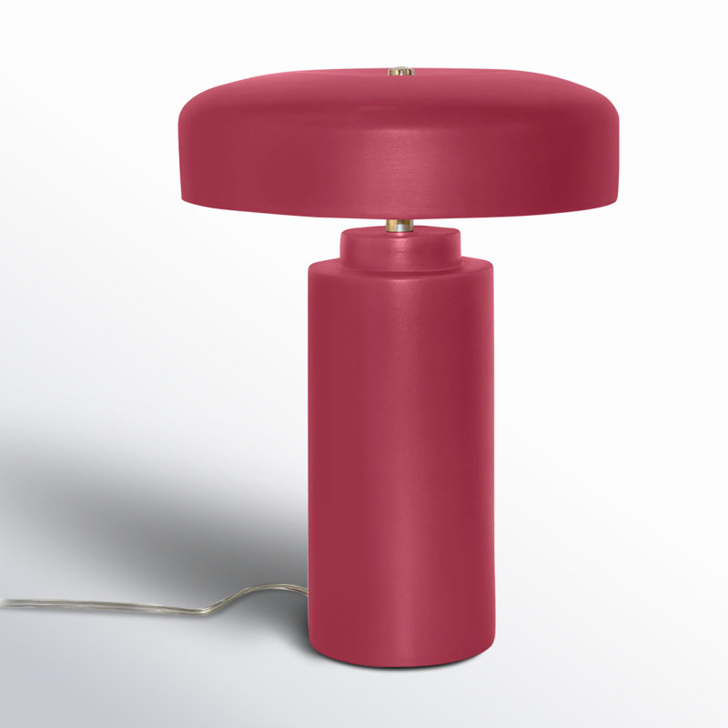 Hardacre Ceramic Table Lamp, Cerise