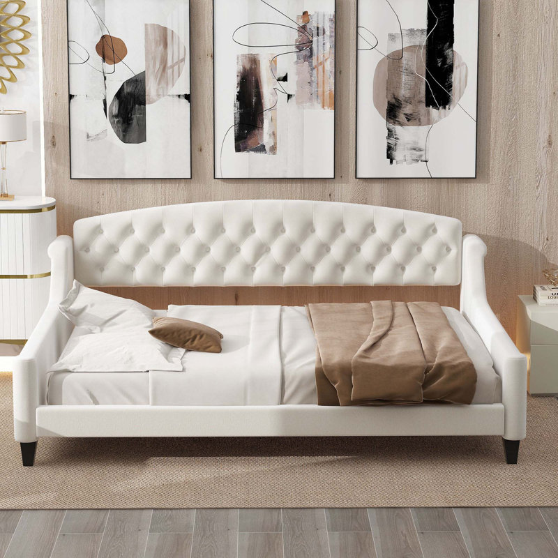 Lit de jour Modern Luxury, Beige, Complet/Double