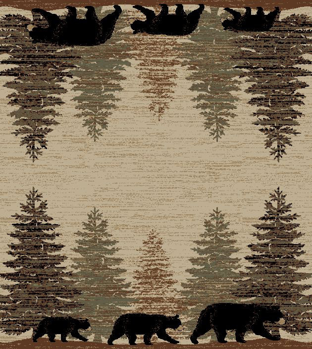 Smoky Top, Rectangle 5'3" x 7'3"