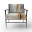 Minimalisme Christianisme croix rêve I - fauteuil rembourré avec accoudoirs religieuse, chaise d'appoint Christian Art-101325217