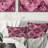 Magenta Rustic  Blooming Charm II - Farmhouse Throw Pillow-108497519-108497520