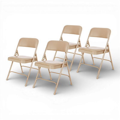 Hampden Furnishings Bernadine Vinyl Office Folding Chair