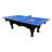 RACK Virgo 1/2" Thick Table Tennis Conversion Top Billiard/Pool Table (Blue)
