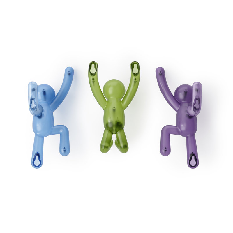  Crochets muraux Buddy, ensemble de 3
