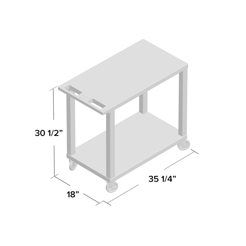 Chariot utilitaire E Series, Gris