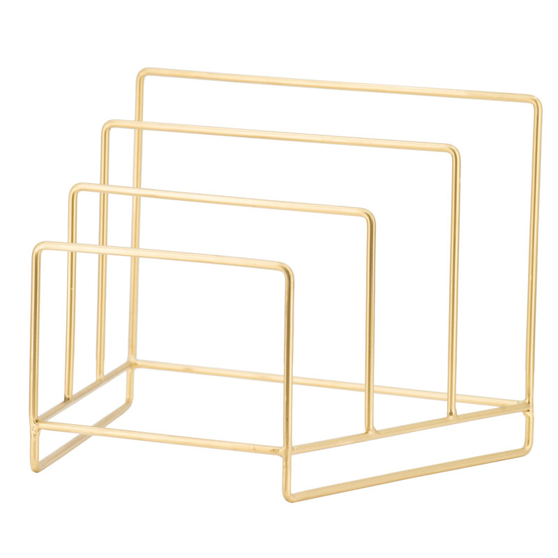 Metal Free Standing Magazine Rack