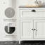 Bathroom Floor Cabinet, Freestanding Storage With Drawer, White