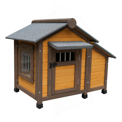 45 Inch Solid Wood Dog House