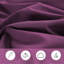 Microfiber Solid Colour Duvet Cover Set