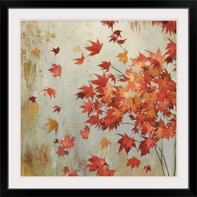 «Anjellica Crimson Foliage» par Asia Jensen, reproduction d'art