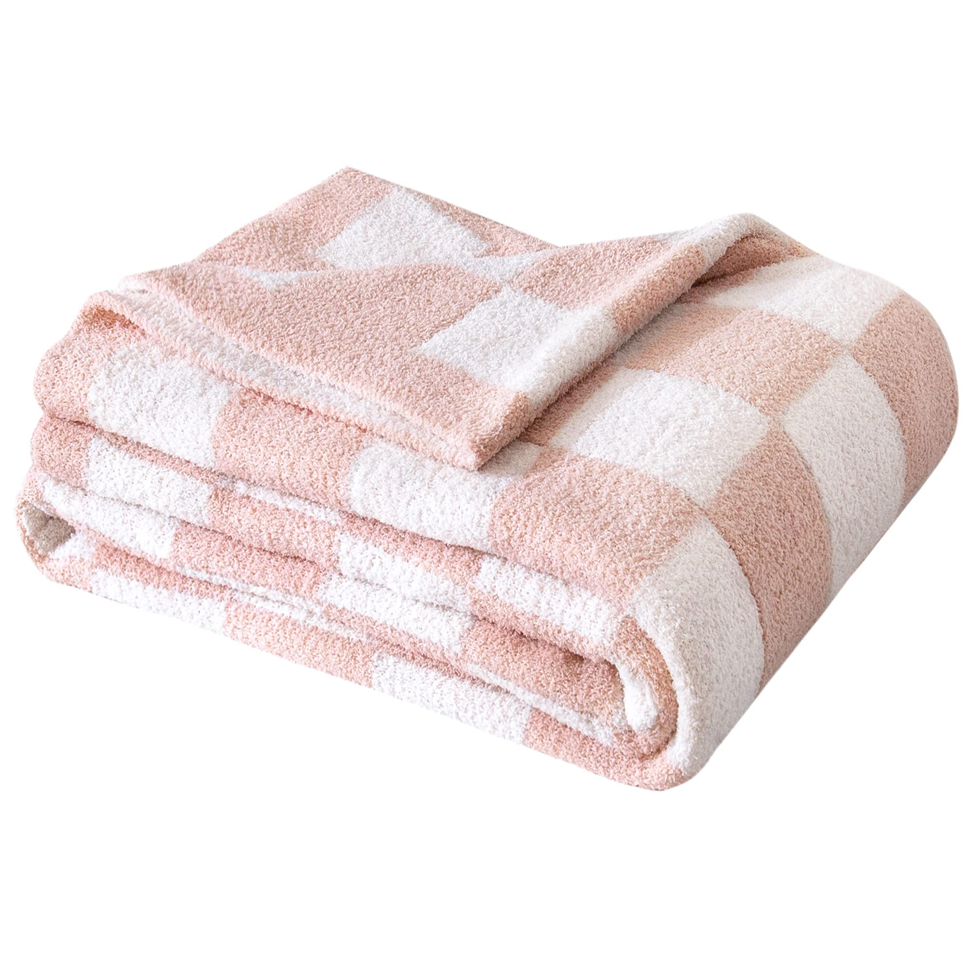 Toledo Bath & Kitchen Checkered Throw Blanket, Ultra Soft Microfiber ...