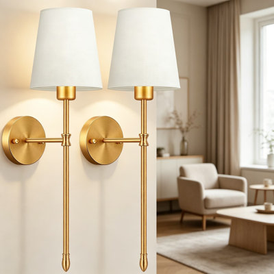 Battery Operated Wall Sconces Set Of Two, 10000Mah Rechargeable Magnetic Lights With Remote, Dimmable 3000K-6000K And 7 RGB Colors, Timer Function For Bedroom Living Room Hallway Decor