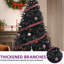 Arbre de Noël artificiel épinette noire d'Halloween-1550571946