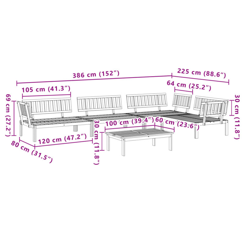 Tracie Garden Lounge Set