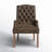 Kondo Tufted Linen Upholstered Arm Chair-2120247012