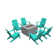 Aaraiz 6 - Person Patio Conversation Sets