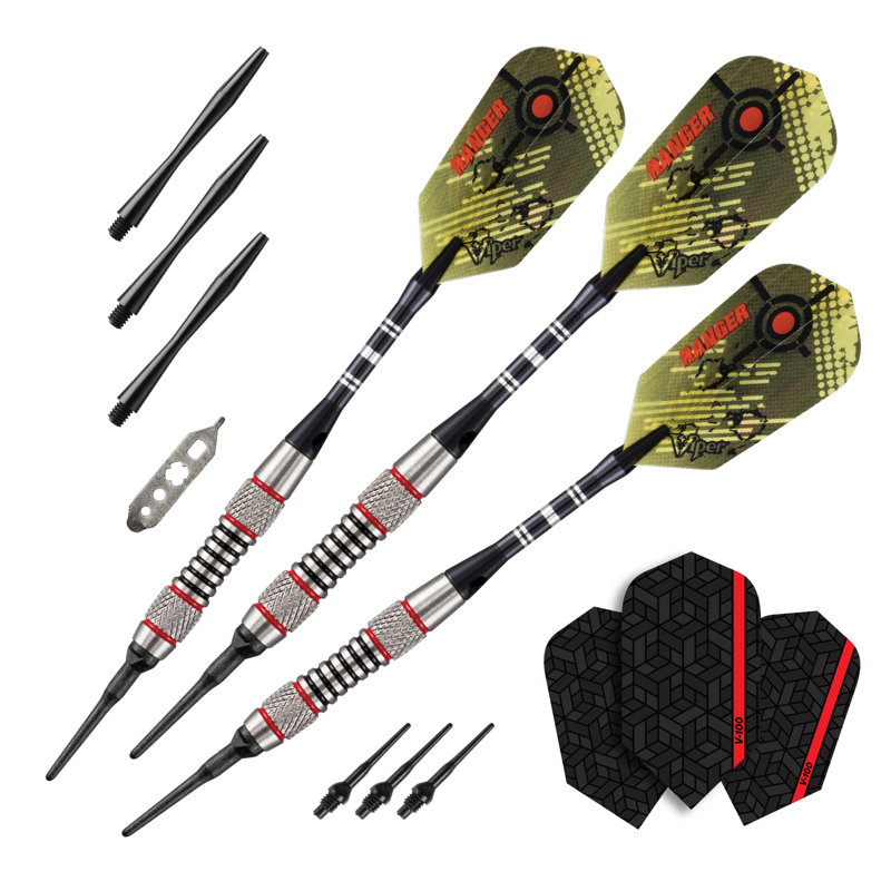 Ensemble de fléchettes 14 pièces Ranger Tungsten Soft Tip