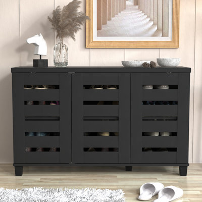 Millan 16 Pair Shoe Storage Cabinet