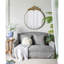 Grand miroir mural rond rond 36 po x 41 po