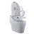 Dual-Flush Elongated Bidet Toilet (Seat Included)