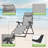 Nykira Outdoor Zero Gravity Folding Reclining Lounge Chair with Pillow, Indoor Office Recliner Sleeping Bed-799141999-764627129