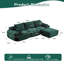 Canapé moderne en mousse à mémoire de forme compressée, grands canapés modulaires pour le salon, canapé modulaire Cloud pour animaux de compagnie, tissu en velours côtelé, causeuse très profonde, aucun assemblage requis, idéal pour plusieurs espaces-1897402412