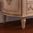 European Style Half-Round Storage Accent Cabinet-105325899