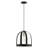 Fellers 1 - Light Textured Black Single Pendant-1951672982