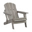 Chaise Adirondack pliante en bois pour l'extérieur