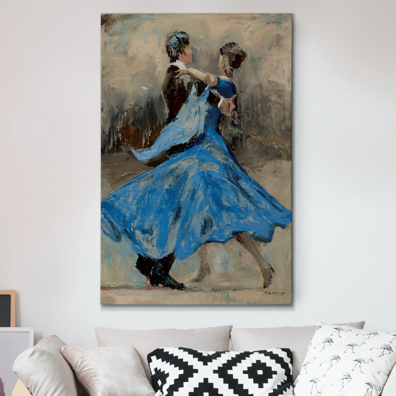 « night out », peinture sur toile tendue, H 12 po x l 8 po x P 1 po