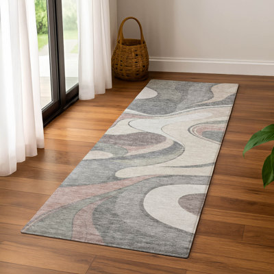 Premium Machine Washable Mayfield  swirls Rug