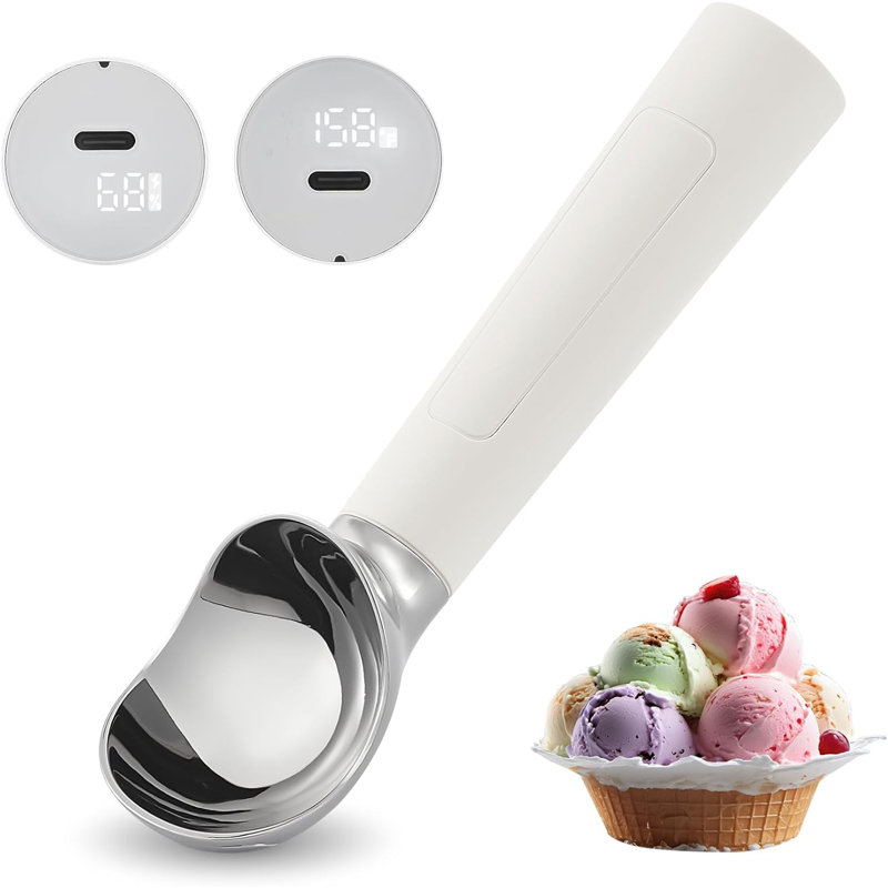 Usb Rechargeable Heated Ice Cream Scoop