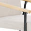 Henrik 26" Seat Height Mid-Century Modern Counter Stools with Wood Armrests-274776796