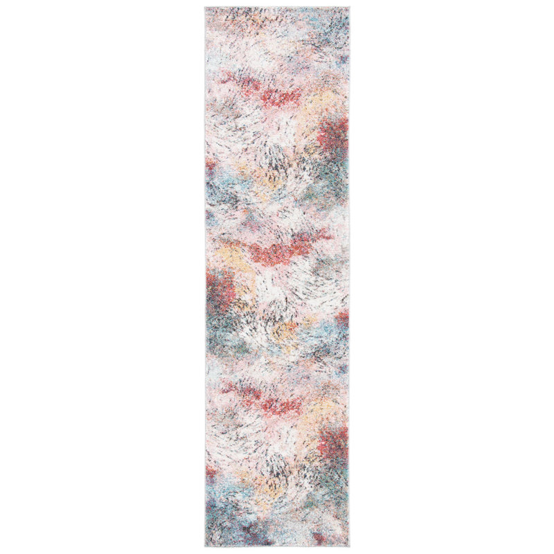 Dostie Phoenix Performance Abstract Rug, Runner 2'2" x 10'