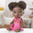 Baby Alive Bubbly Tea Party Berry Boo, Black Hair Baby Doll
