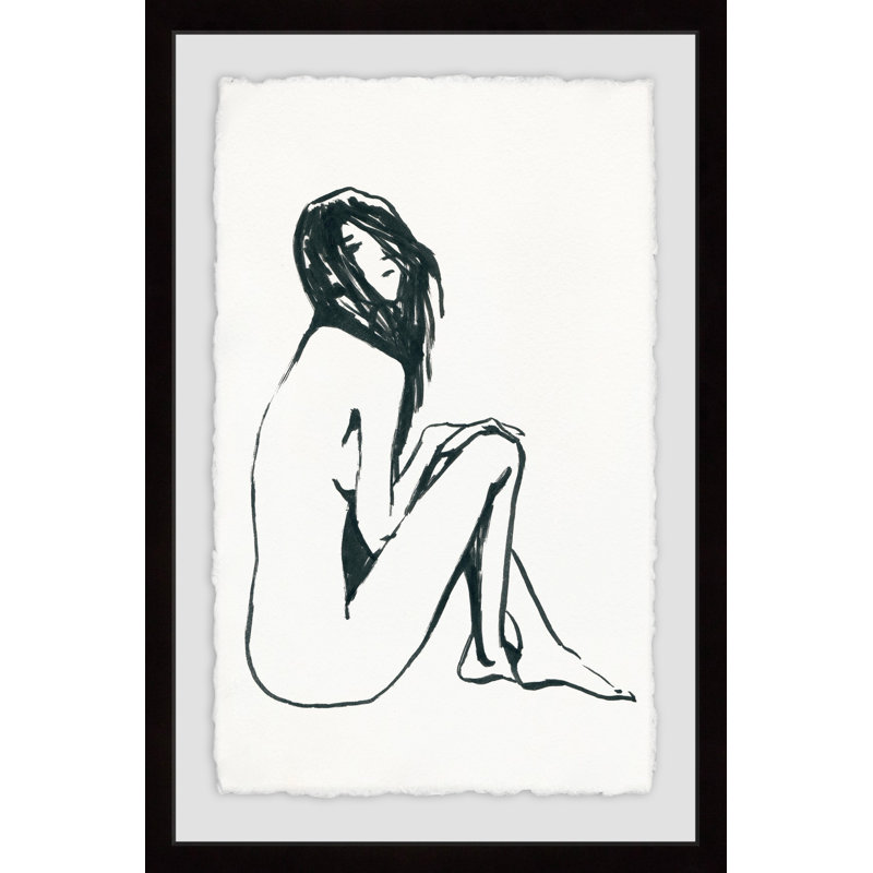 «Simplicity II», reproduction encadrée, H 18 po x l 12 po