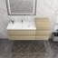 Ensemble de meuble-lavabo mural simple 61 po Moreno Bailey-87461192