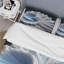 Ensemble de housse de couette Blue Seashell Symphony - Seashell-107146865