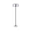Lampe sur pied en nickel brossé 1 lumière 63 "H 63"