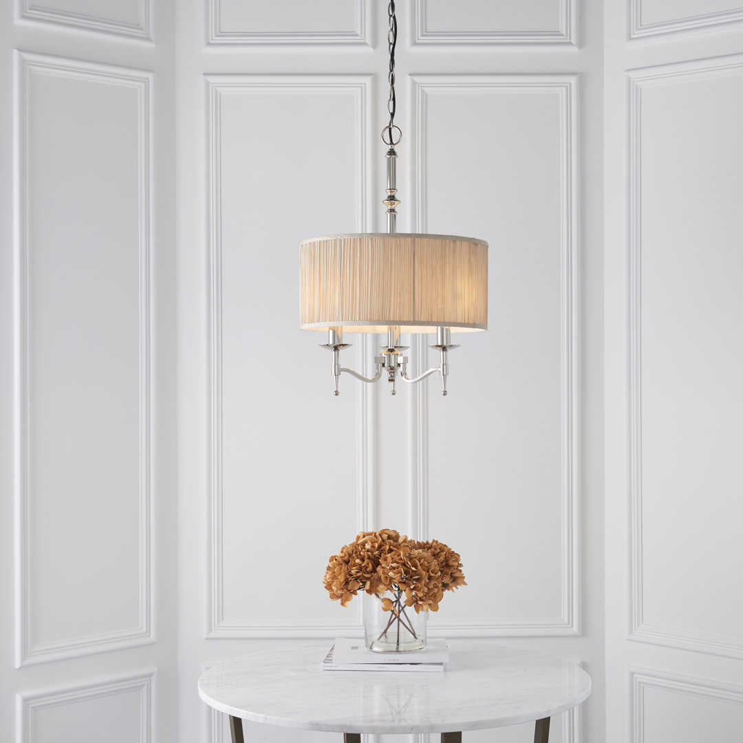 Emperador 3-Light Drum Chandelier