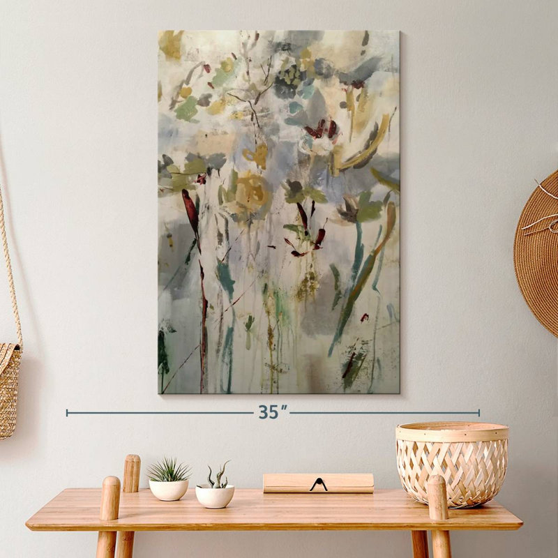 Floral Light, 30" H x 20" W