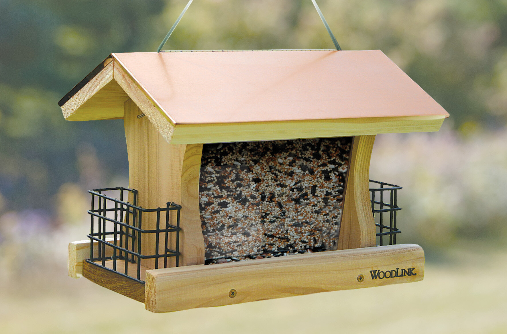 Woodlink Coppertop Hopper Bird Feeder | Wayfair