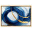 «Azure Azure», art mural bleu et doré par Art Remedy, impression acrylique encadrée 24 x 16-819531381-819531385