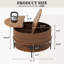 Table basse 31,5 pouces Farmhouse Brown