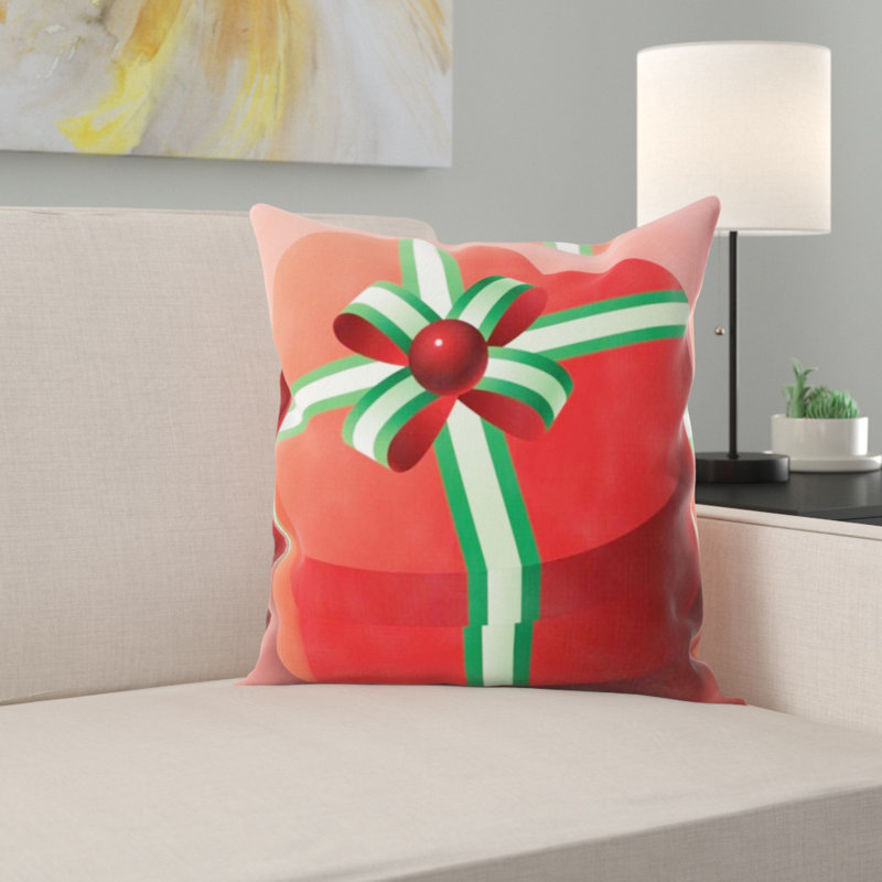 Microsuede Throw Pillow