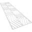 24.25'' H x 94.5'' W x 0.38'' D Expanded Cellular PVC Wainscot Panelling
